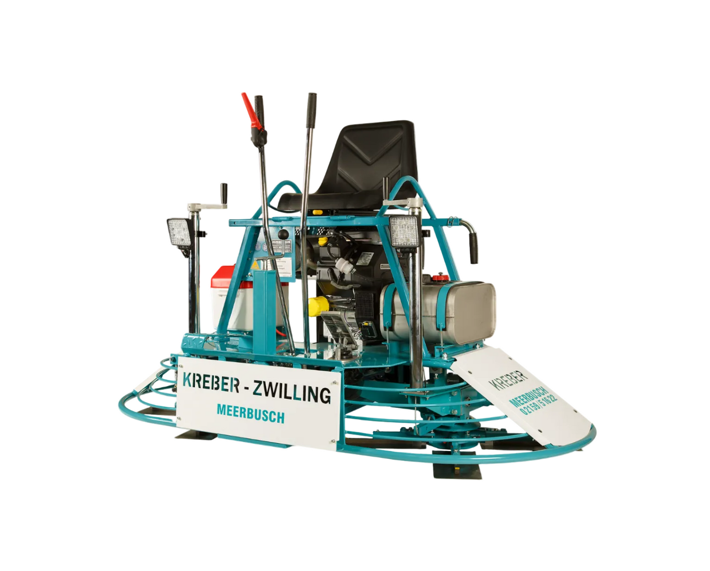 Doppelglätter K436-2T Zwilling Aufsitzglätter Flügelglätter