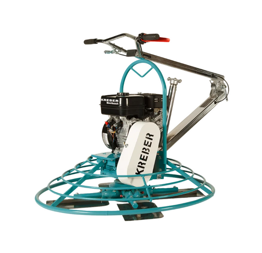 Flügelglätter K436K Betonglätter Benzin Knickdeichsel