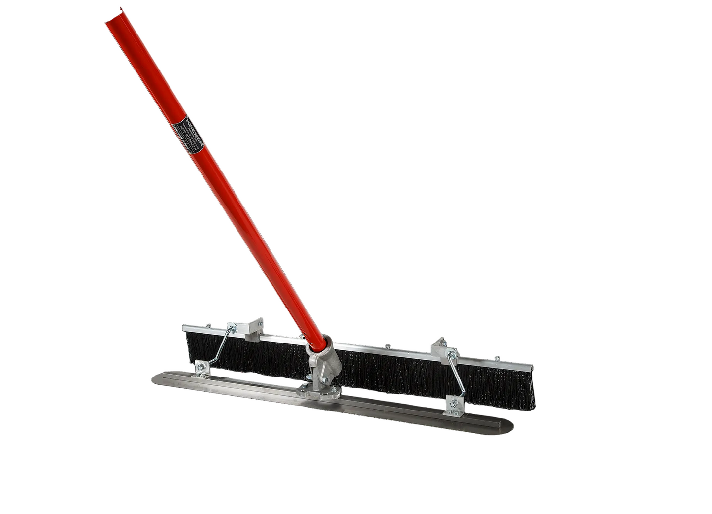 e7) Handpatsche mit Besenaufsatz K1200 Abziehpatsche Fresno Broom