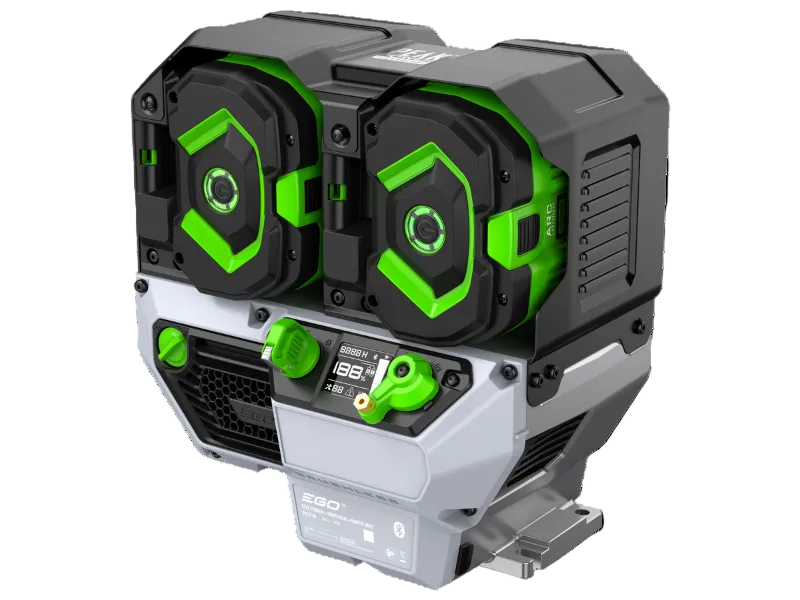 b2) EGO PU2710 Horizontale Power Unit Akku-Ersatzmotor Welle 19,05 mm